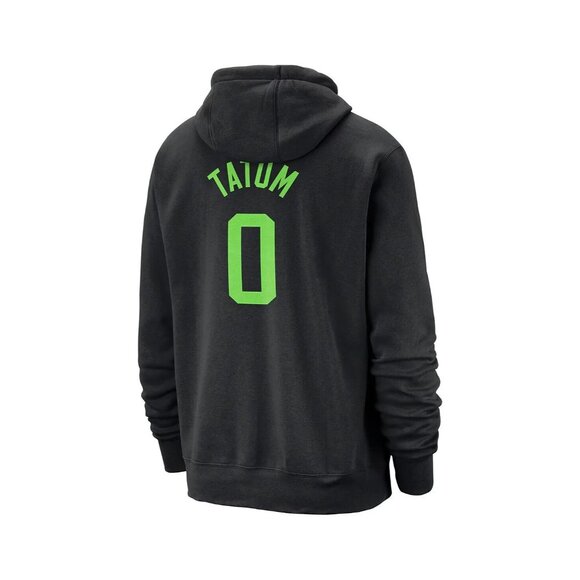 NIKE NIKE Boston Celtics TATUM Pullover Hoodie Black 2024/25 SZ M/100%AUTHENTIC - Picture 2 of 3